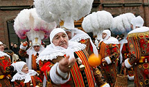 В день святого Валентина откроется карнавал Carnaval de Binche