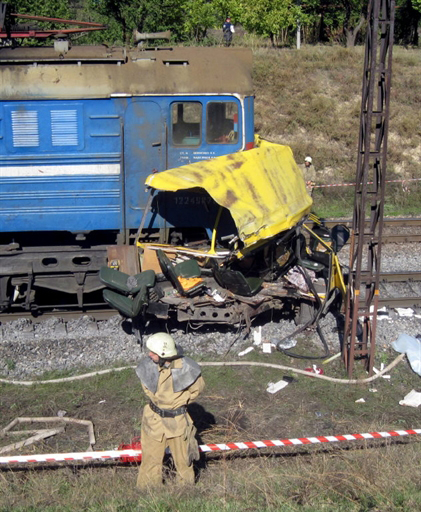 Автокатастрофа на Украине погибло 40 человек